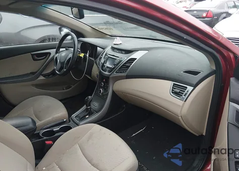 2016 Hyundai Elantra Value Edition из США, поврежденный, VIN 5NPDH4AE5GH733458